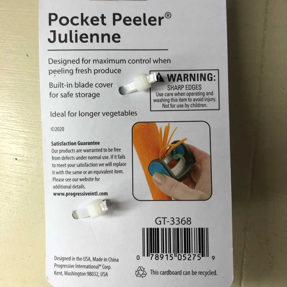 Brand New-Progressive Julienne Pocket Peeler
